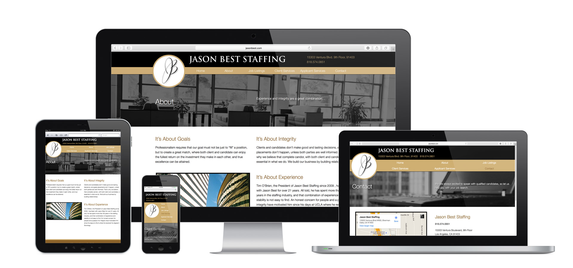 Jason Best Staffing Website