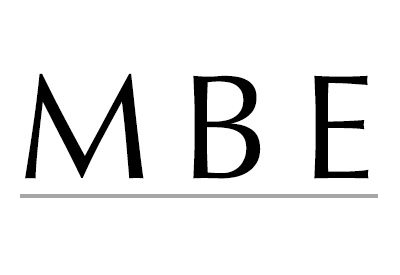 MBE logo black and white