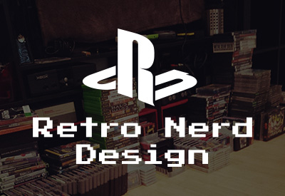 Retro Nerd Design logo