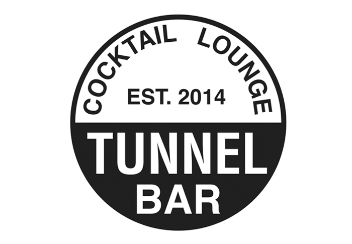 Tunnel-bar logo black and white