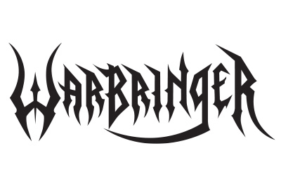 Warbringer logo black and white