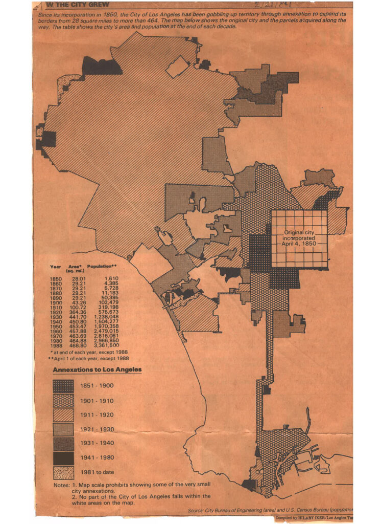 LA times map scan
