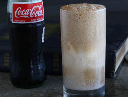 Vanilla Coke Float